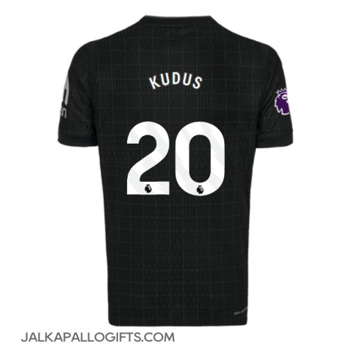 Tottenham Hotspur Mohammed Kudus #20 Vieraspaita 2025-26 Lyhythihainen